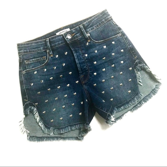 Shorts | Nwot Good American Denim Heart 